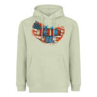 Matcha American junkie 4th of july Heavyweight Hoodie - FaDigitalArtStudio