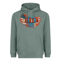 Sage American junkie 4th of july Heavyweight Hoodie - FaDigitalArtStudio