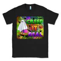 Black creep it real mousepad Classic Tee - BundleAndBundleShop