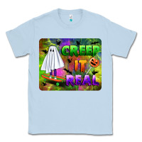Dusty Blue creep it real mousepad Classic Tee - BundleAndBundleShop