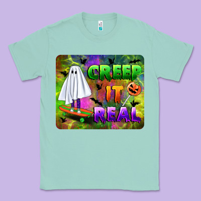 Creep It Real Mousepad Classic Tee Designed By Bundleandbundleshop