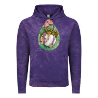 Cloud Purple baseball and western roses teardrop  6 Vintage Hoodie - BundleAndBundleShop