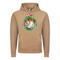 Vintage Coffee baseball and western roses teardrop  6 Vintage Hoodie - BundleAndBundleShop