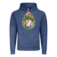 Vintage Denim baseball and western roses teardrop  6 Vintage Hoodie - BundleAndBundleShop