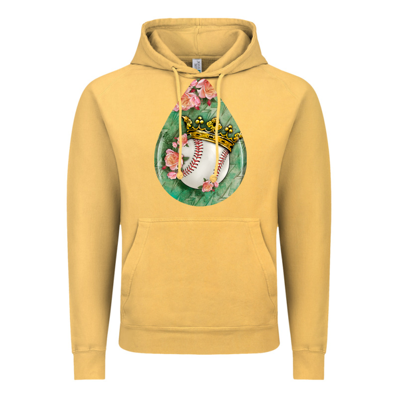 Baseball And Western Roses Teardrop  6 Vintage Hoodie by BundleAndBundleShop | Teevron