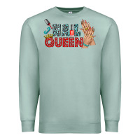 Seafoam nail queen bbs Premium Sweatshirt - BundleAndBundleShop
