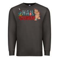 Smoke nail queen bbs Premium Sweatshirt - BundleAndBundleShop