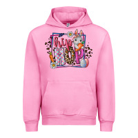 Fuchsia Pink hip hop Urban Hoodie - CowhideDigitalArt