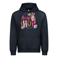 Navy hip hop Urban Hoodie - CowhideDigitalArt