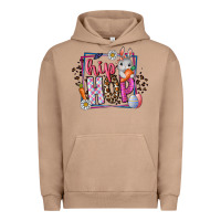 Pigment Burro hip hop Urban Hoodie - CowhideDigitalArt