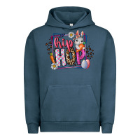 Pigment Midnight Navy hip hop Urban Hoodie - CowhideDigitalArt