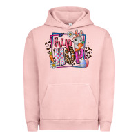 Pigment Salmon hip hop Urban Hoodie - CowhideDigitalArt