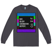 Smoke Eat Sleep Chemıstray Repeat Long Sleeve Tee - Bettercallsaul
