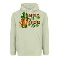 Matcha lucky i'm gnome it St. Patricks Day Heavyweight Hoodie - FaDigitalArtStudio