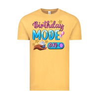 Vintage Mustard Birthday Mode On Vintage Tee - BundleAndBundleShop