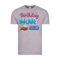 Vintage Zinc Birthday Mode On Vintage Tee - BundleAndBundleShop