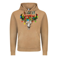 Vintage Camel merry christmas bull skull Vintage Hoodie - RanaPortraitStore
