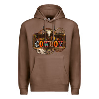 Chestnut simmer down cowboy olivia Premium Hoodie - OliviaCreatesArt