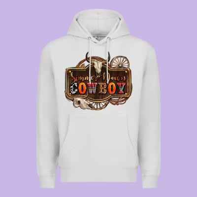 Simmer Down Cowboy Olivia Premium Hoodie Designed By Oliviacreatesart