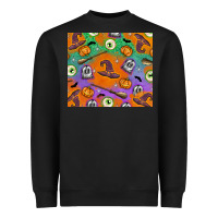 Black Halloween Heavyweight Sweatshirt - texasbilliewilder