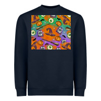 Navy Halloween Heavyweight Sweatshirt - texasbilliewilder