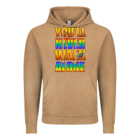 Lgbtq You'll Never Walk Alone With Peace Vintage Hoodie | Teevron