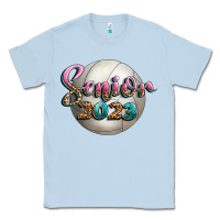 Dusty Blue volleyball senior 2023 Classic Tee - BundleAndBundleShop