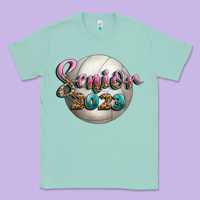 Volleyball Senior 2023 Classic Tee Designed By Bundleandbundleshop