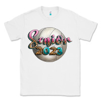 White volleyball senior 2023 Classic Tee - BundleAndBundleShop
