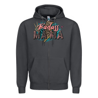 Smoke Badass Mama Mother's Day png sublimation design do Zipper Hoodie - CowGirlArtShop