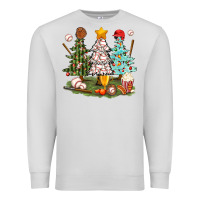 Dove Grey baseball trees bbs Premium Sweatshirt - BundleAndBundleShop