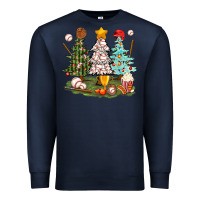 Navy baseball trees bbs Premium Sweatshirt - BundleAndBundleShop