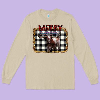 Merry Bright Long Sleeve Tee Designed By Bettercallsaul