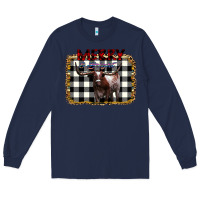 Navy Merry Bright Long Sleeve Tee - Bettercallsaul