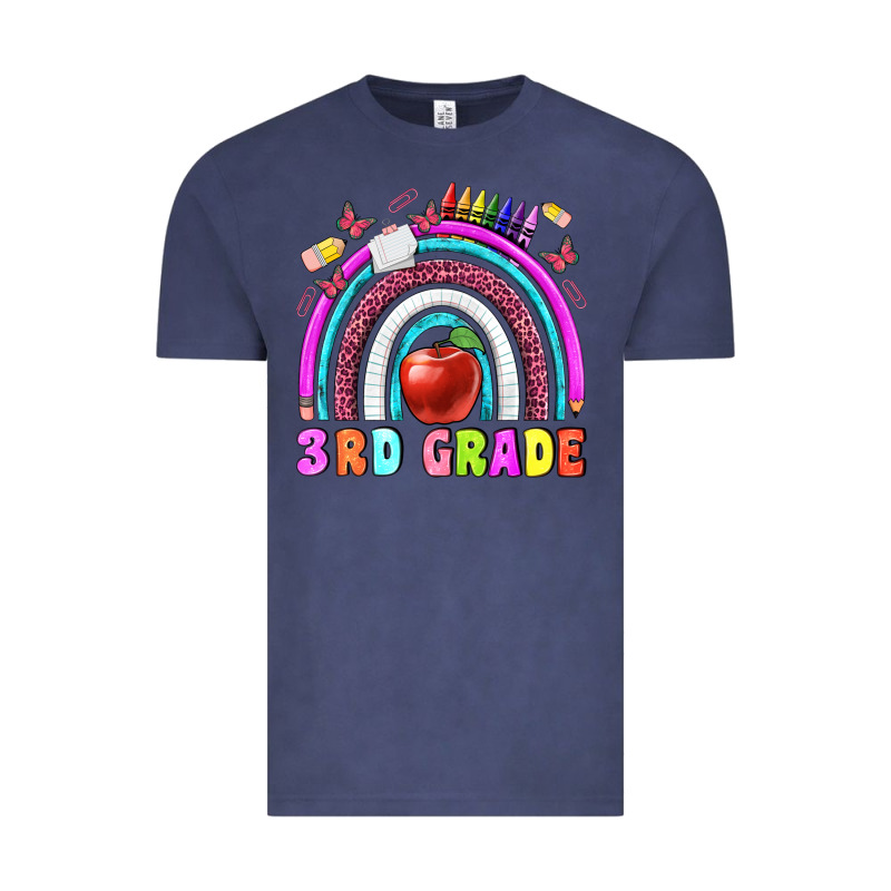 3 Rd Grade Vintage Tee by BundleAndBundleShop | Teevron