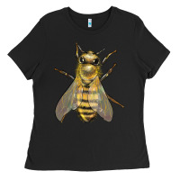 Black Bee Ladies Tee - LillyAllenDesigns