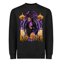 Black Bad Witch Black Woman Heavyweight Sweatshirt - texasbilliewilder