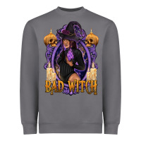 Storm Bad Witch Black Woman Heavyweight Sweatshirt - texasbilliewilder