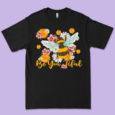 Be You Tiful Premium Tee Designed By Maliassmallbusiness