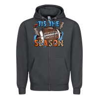 Smoke Tis the season lightning bolt Zipper Hoodie - HowdyJamesFarm