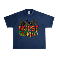 Navy black nurse magic Urban Heavy Tee - LillyAllenDesigns