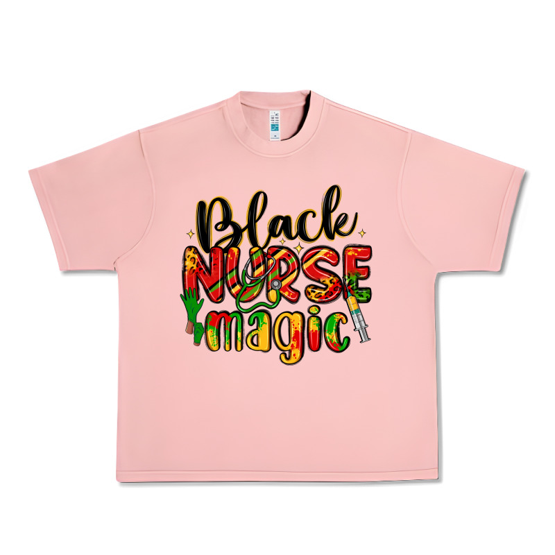 Black Nurse Magic Urban Heavy Tee by LillyAllenDesigns | Teevron