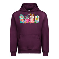Mauve Wine easter day coffee gnome Urban Hoodie - CowhideDigitalArt