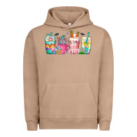 Pigment Burro easter day coffee gnome Urban Hoodie - CowhideDigitalArt