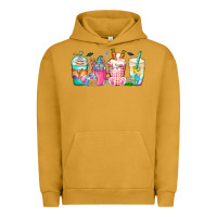 Pigment Peanut Butter easter day coffee gnome Urban Hoodie - CowhideDigitalArt
