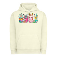 Pigment Pistachio easter day coffee gnome Urban Hoodie - CowhideDigitalArt