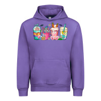 Tulip easter day coffee gnome Urban Hoodie - CowhideDigitalArt