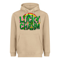 Mushroom St. Patrick's Day lucky charm Heavyweight Hoodie - FaDigitalArtStudio