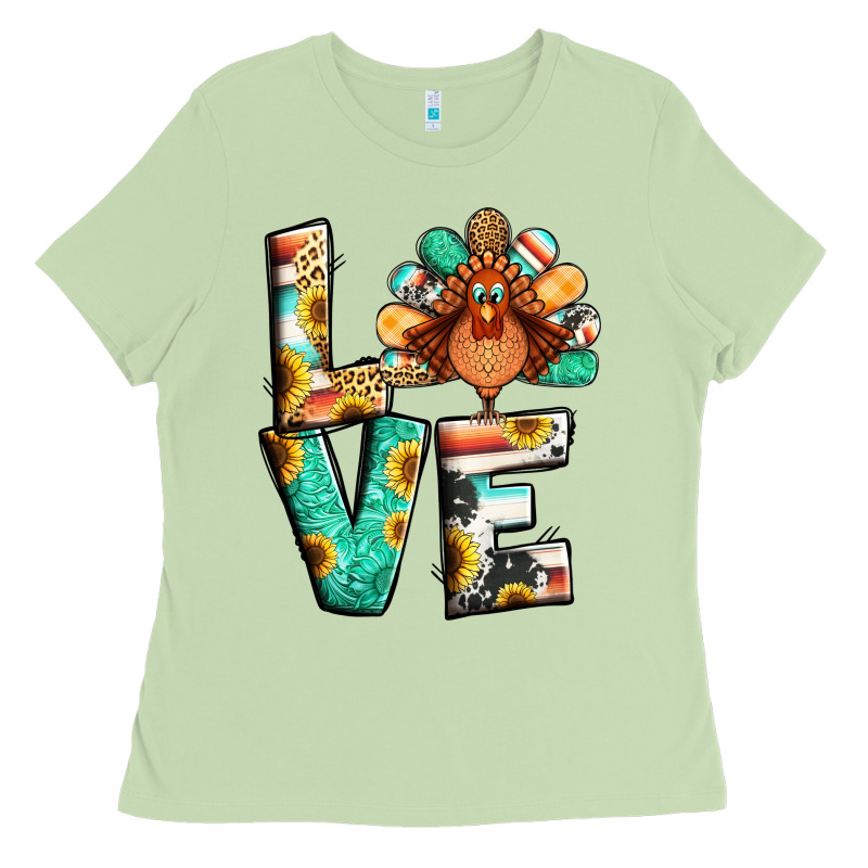 Love Thanksgiving Ladies Tee by Jasminsmagicworld | Teevron