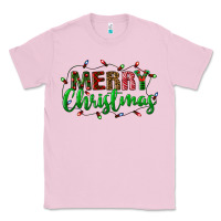 Bubblegum Pink merry christmas Classic Tee - BundleAndBundleShop